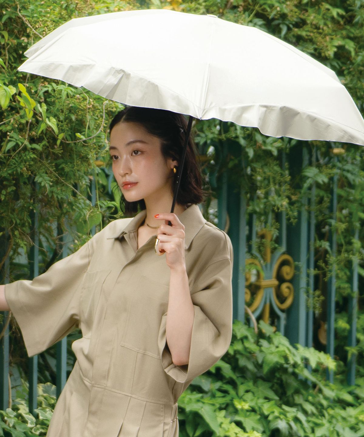더블유피씨(W.P.C) 컴팩트 프릴 암막 미니 4단양산 801-11546-102