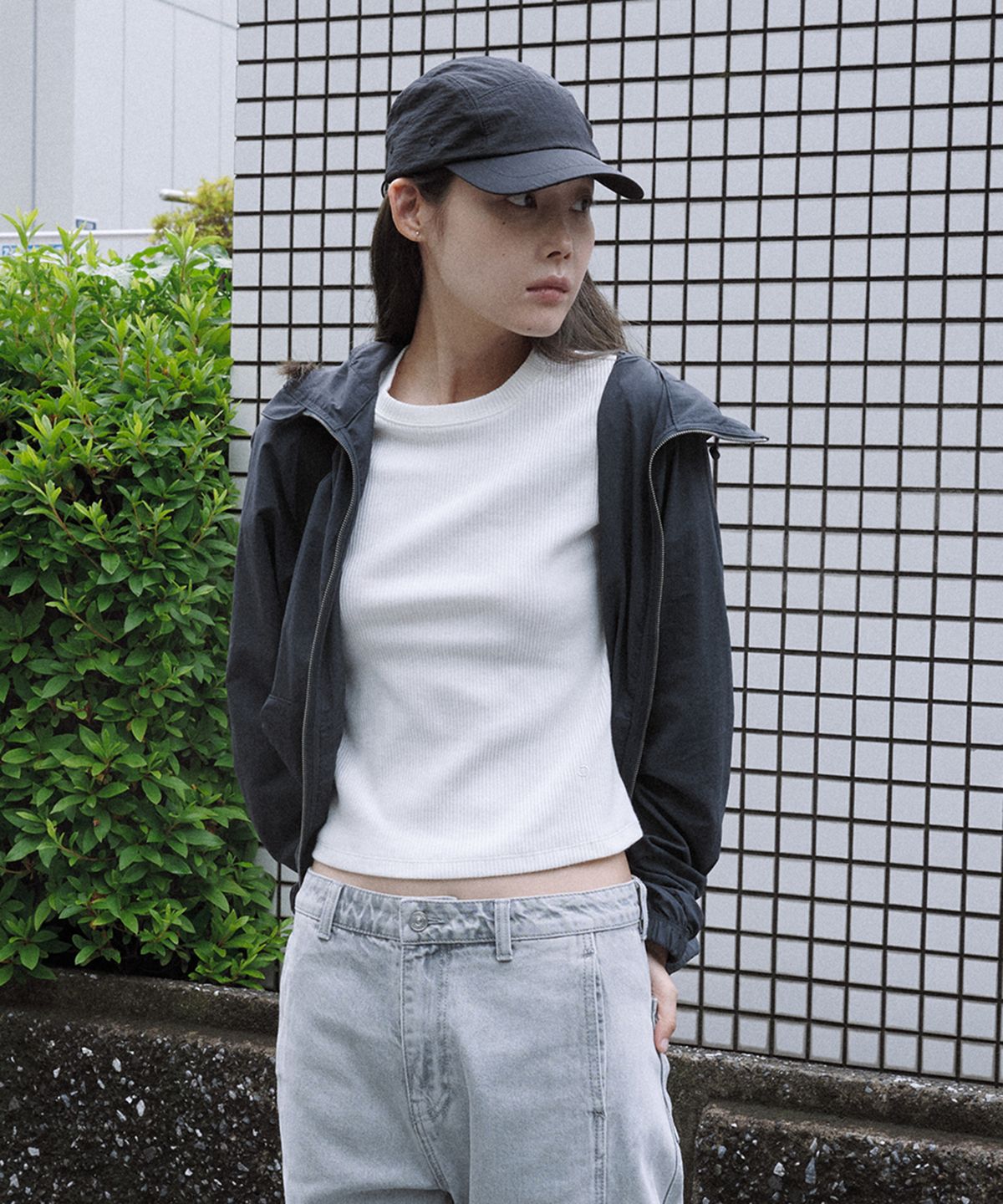 나우(nau) 팔레트 그리드 캠프캡 Black