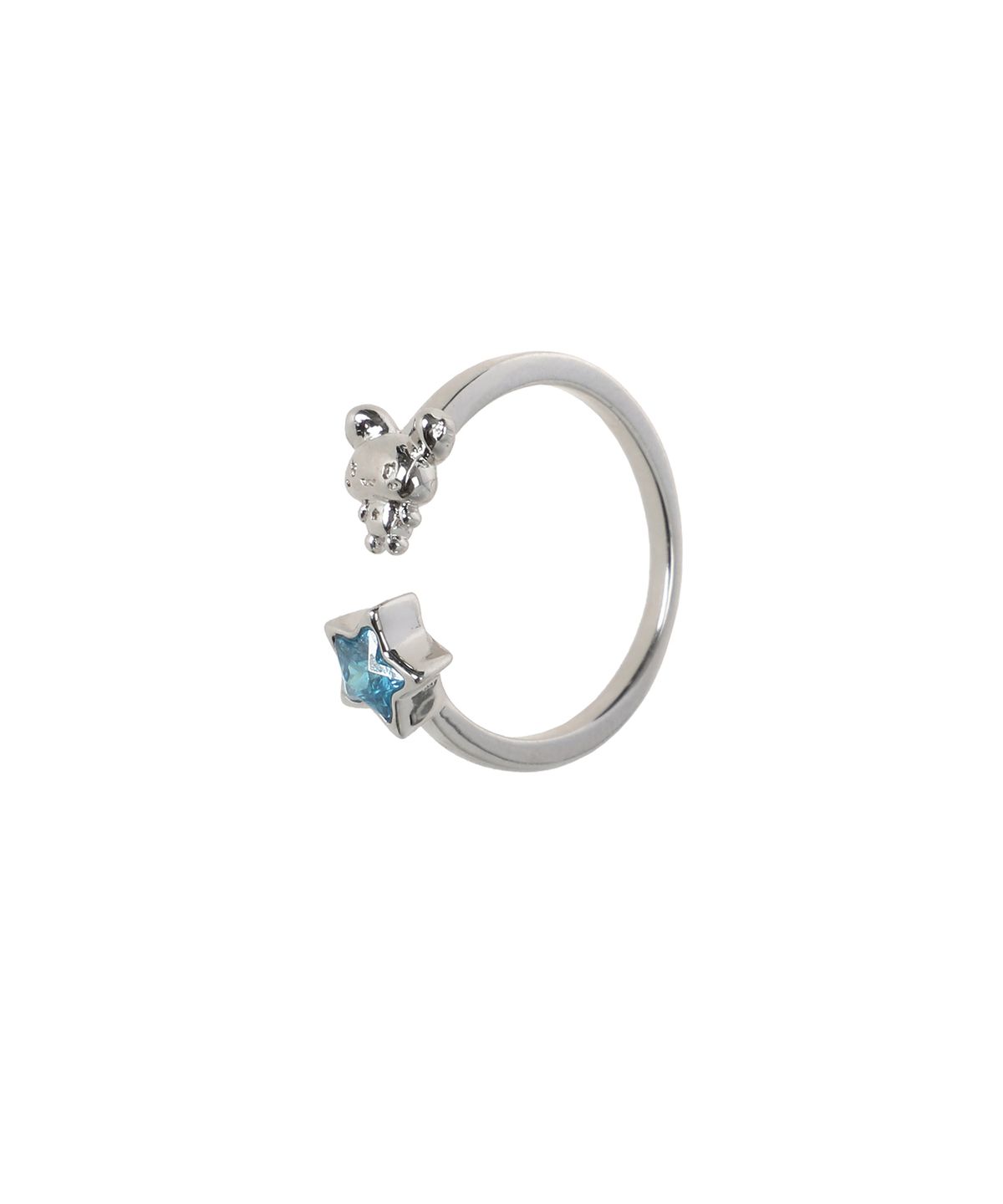 미레코(MIRECO) LIRI OPEN RING SILVER