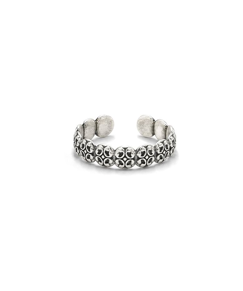 ARTWORK MUSEUM X PLUTUS LOGO OPEN RING