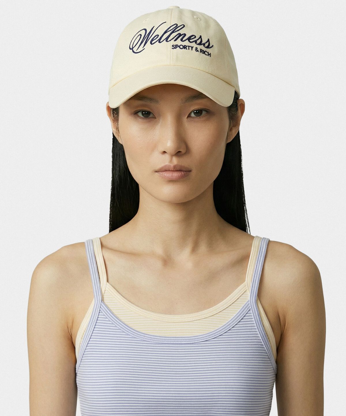 스포티앤리치(SPORTY&RICH) 에비뉴 캡 - 아몬드 R265AOH005