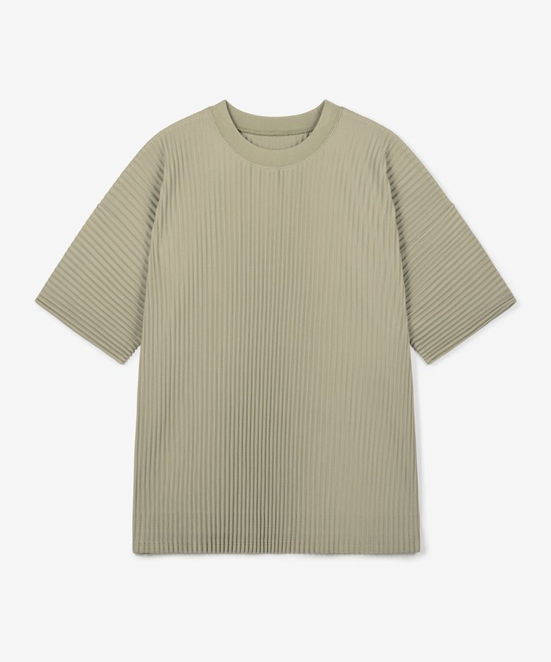 Yoyogi Pleats Tee (Beige) TNTS6E213I2
