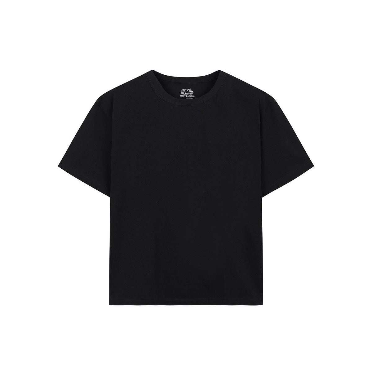 프룻오브더룸(FRUIT OF THE LOOM) [2PACK] 헤비웨이트 티셔츠(BLACK)