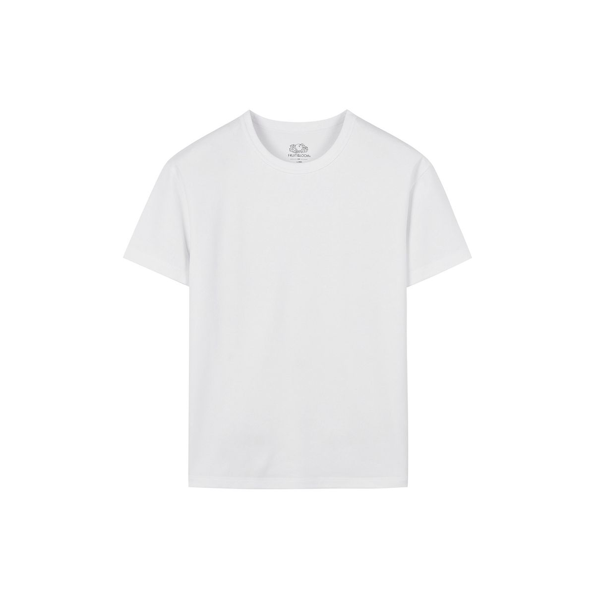 프룻오브더룸(FRUIT OF THE LOOM) [2PACK] 머슬핏 티셔츠(WHITE)