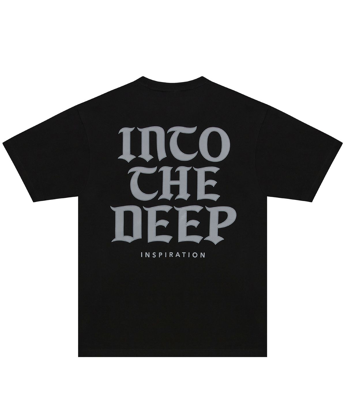 인투더딥(INTO THE DEEP) [ITD X HRTM] BIG LOGO DEEP LINE S/S - GREY - BLACK