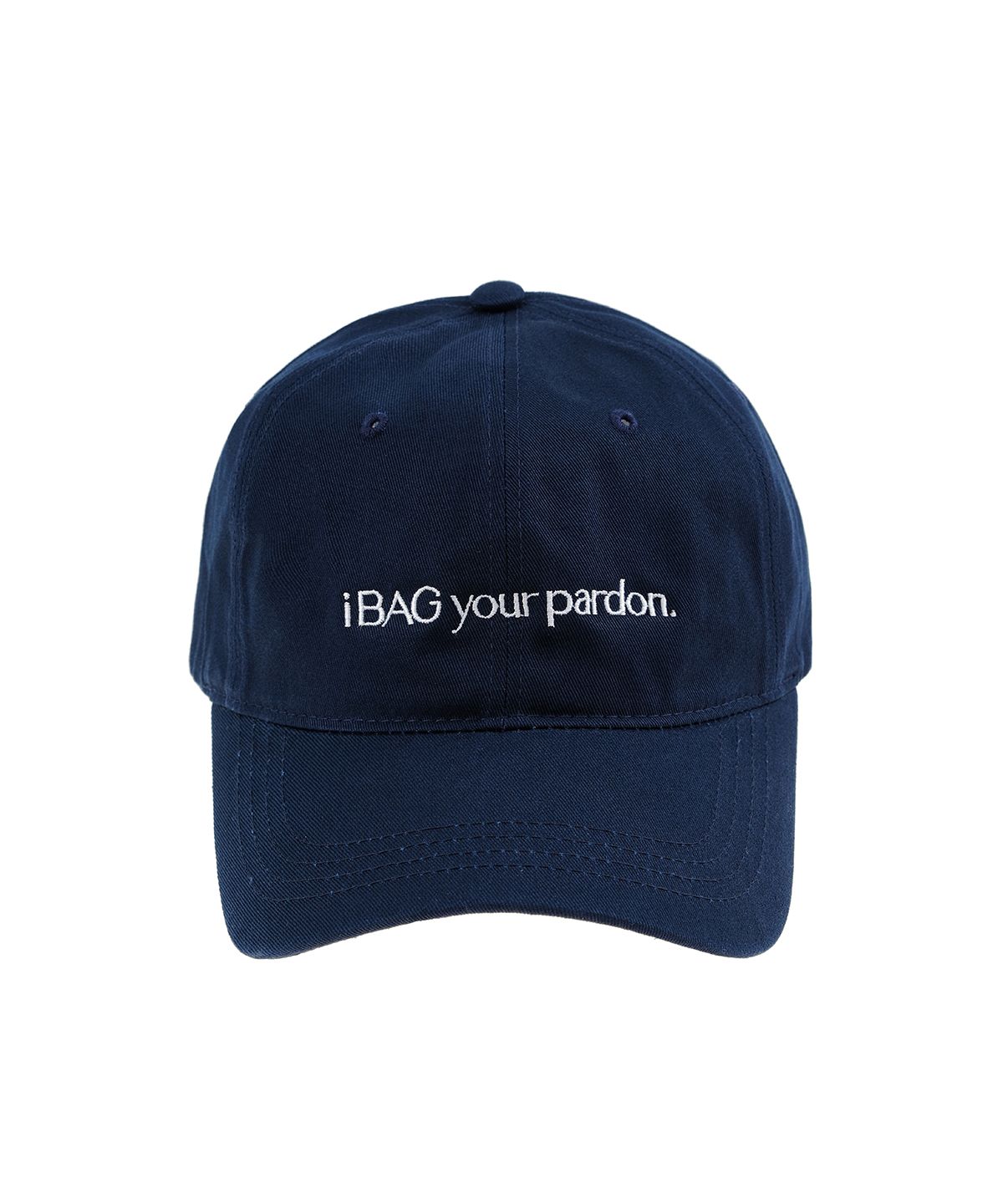 아이백유어파든(I BAG YOUR PARDON) i BAG your pardon. logo ballcap (3 colors)