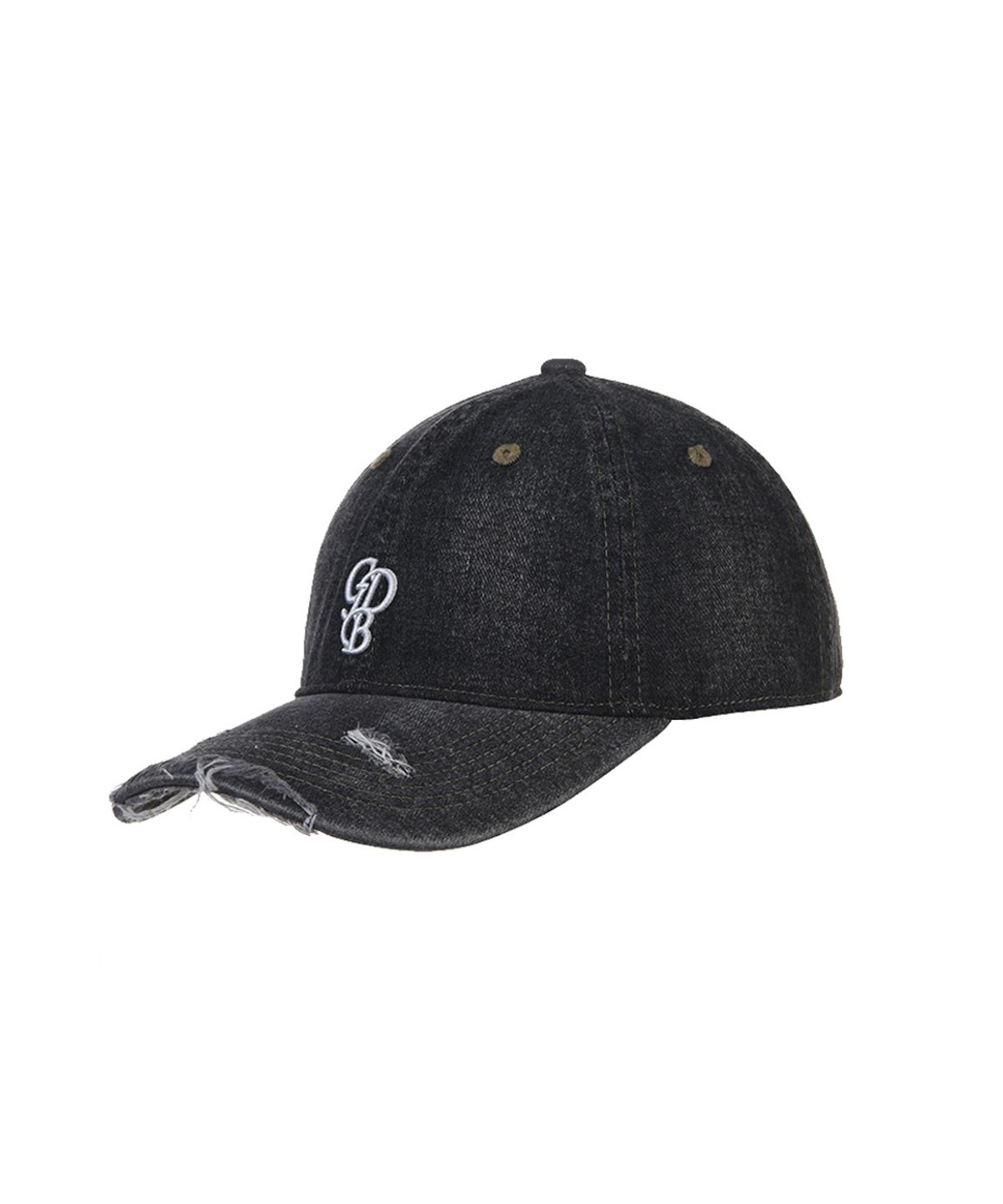 그랭드보떼(GRAIN DE BEAUTE) GRUNGE WASHING BALLCAP [BLACK]
