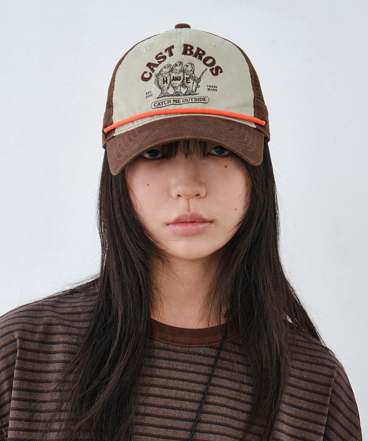 힐리먼트(HELEMENT) 브로스 트러커 캡 (BEIGE)