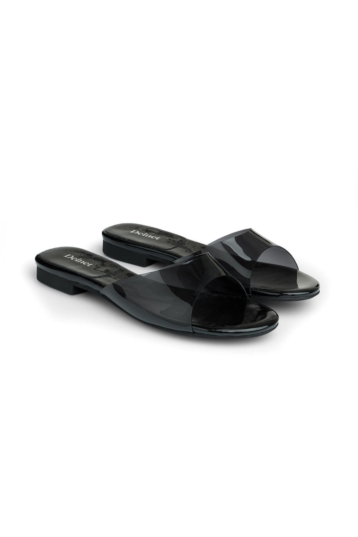 다이닛(DEINET) JELLY SLIPPERS IN BLACK