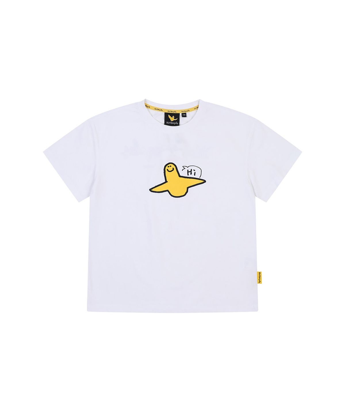 마크곤잘레스 키즈(MARK GONZALES KIDS) 하이 엔젤 그래픽 티셔츠_오프화이트_MG62TS24OW