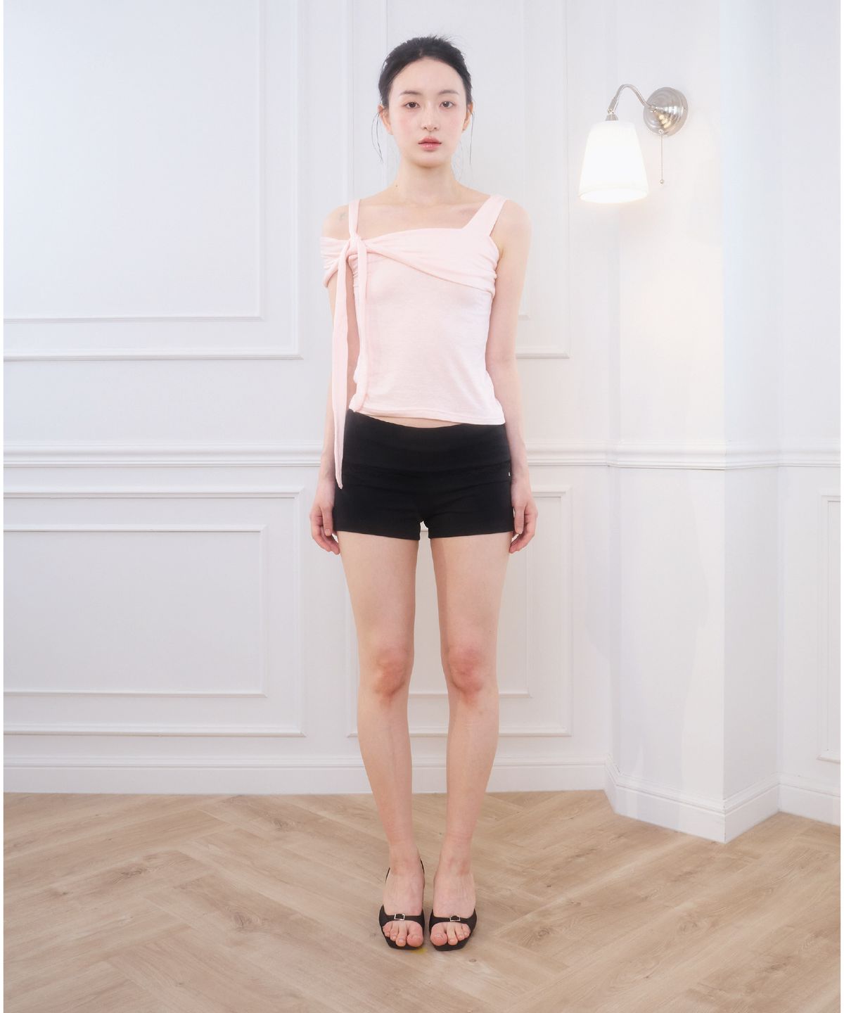 벨리아르(BELLIALEU) JOLIE TIE SHORT SLEEVE PINK