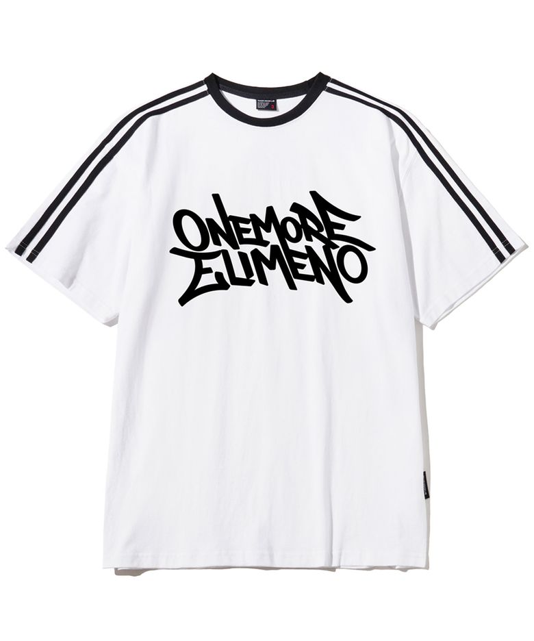 EL ONEMORE 트랙 라인 반팔티셔츠 5Color