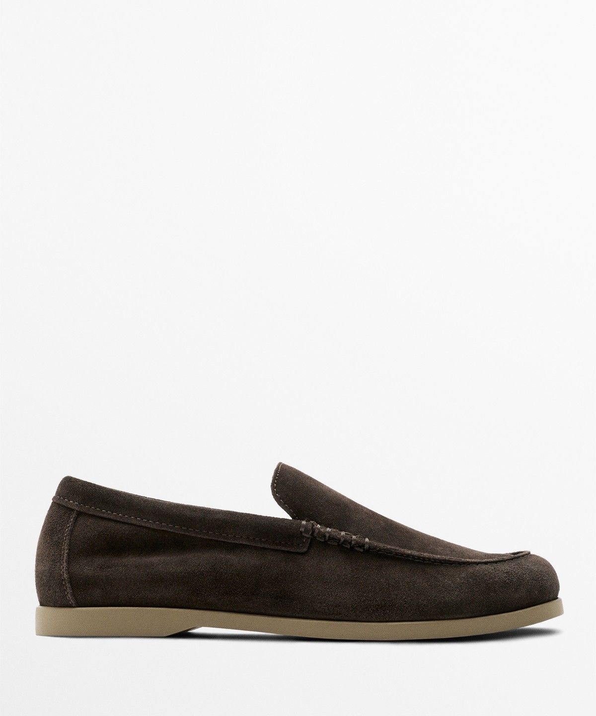 마시모두띠(MASSIMO DUTTI) 소프트 스플리트 스웨이드 레더 로퍼