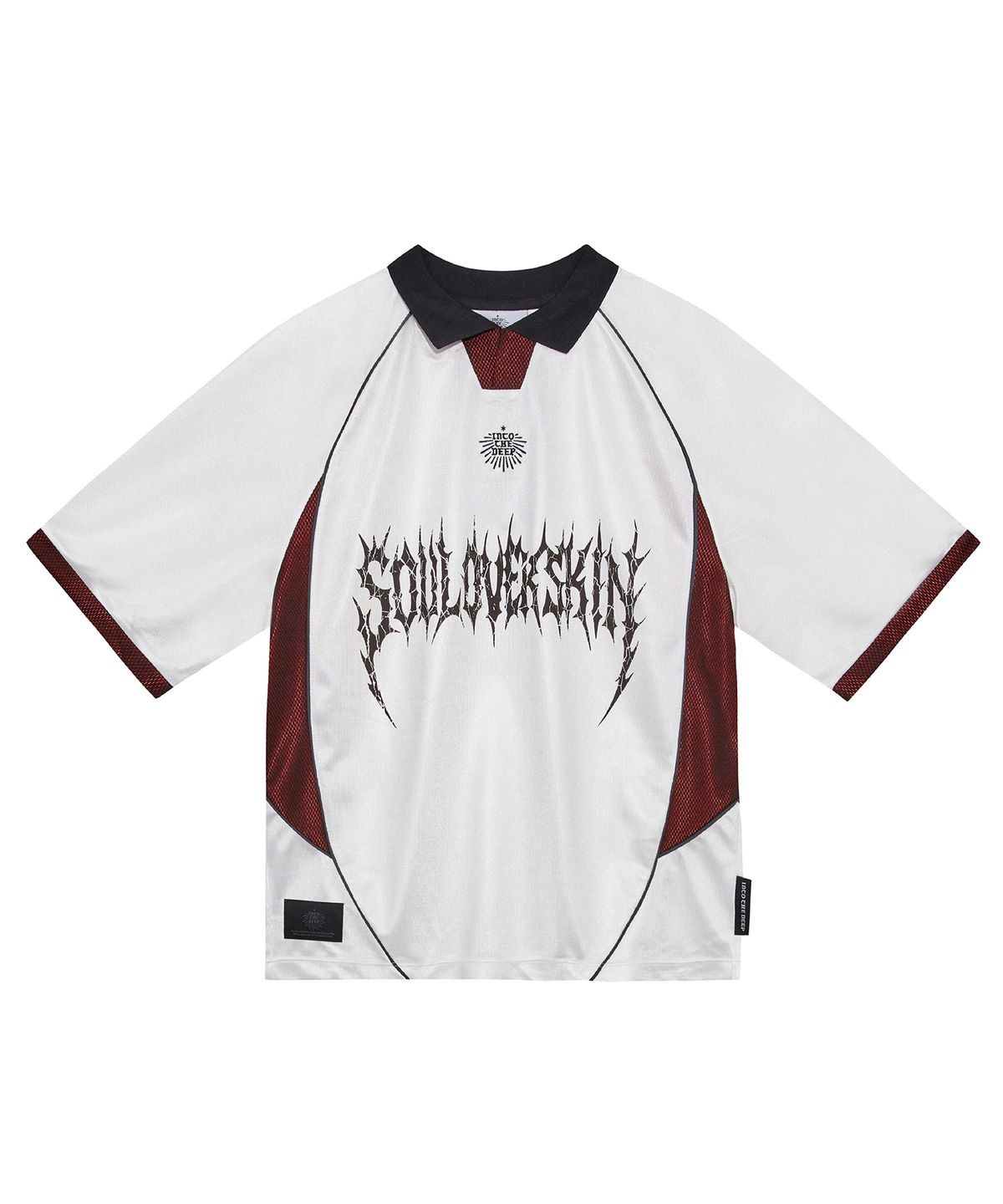 인투더딥(INTO THE DEEP) [ITD X HRTM] SOCCER JERSEY - WHITE