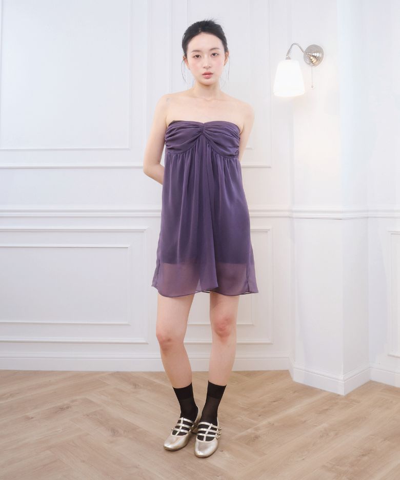 LOLA MINI DRESS PURPLE