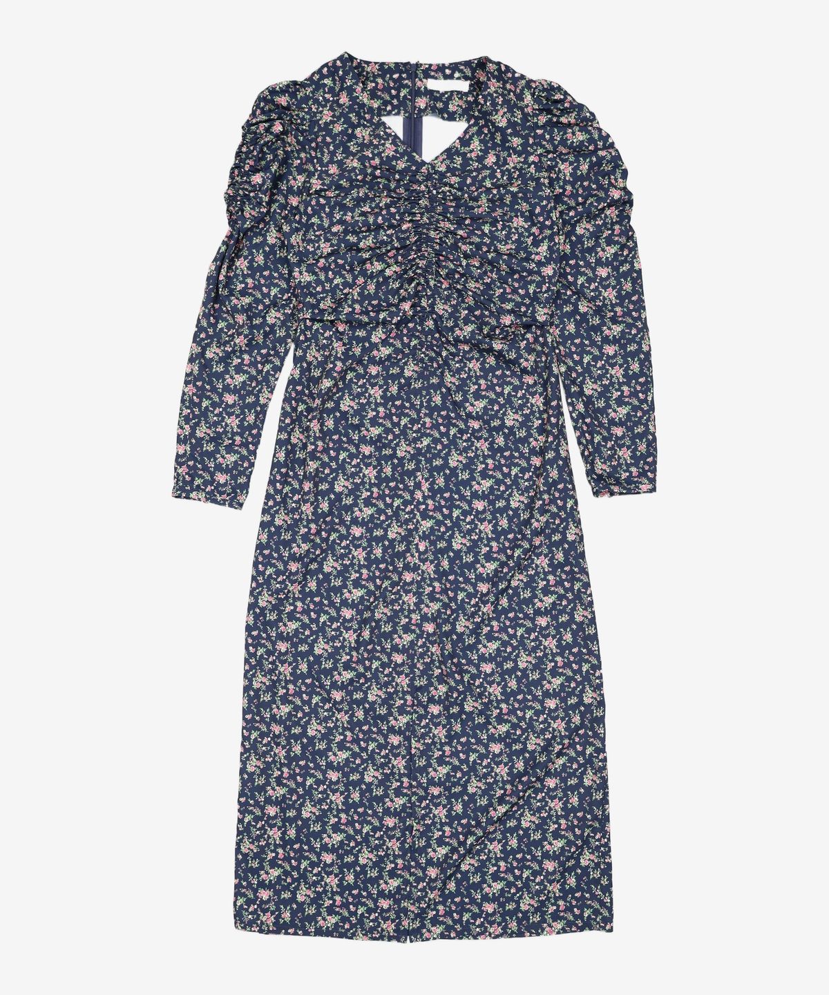 오더먼트 바이 보카바카(OTHEMENT BY VOCAVACA) Anna Floral Printed Shirring Maxi Dress VC2399OP002M S