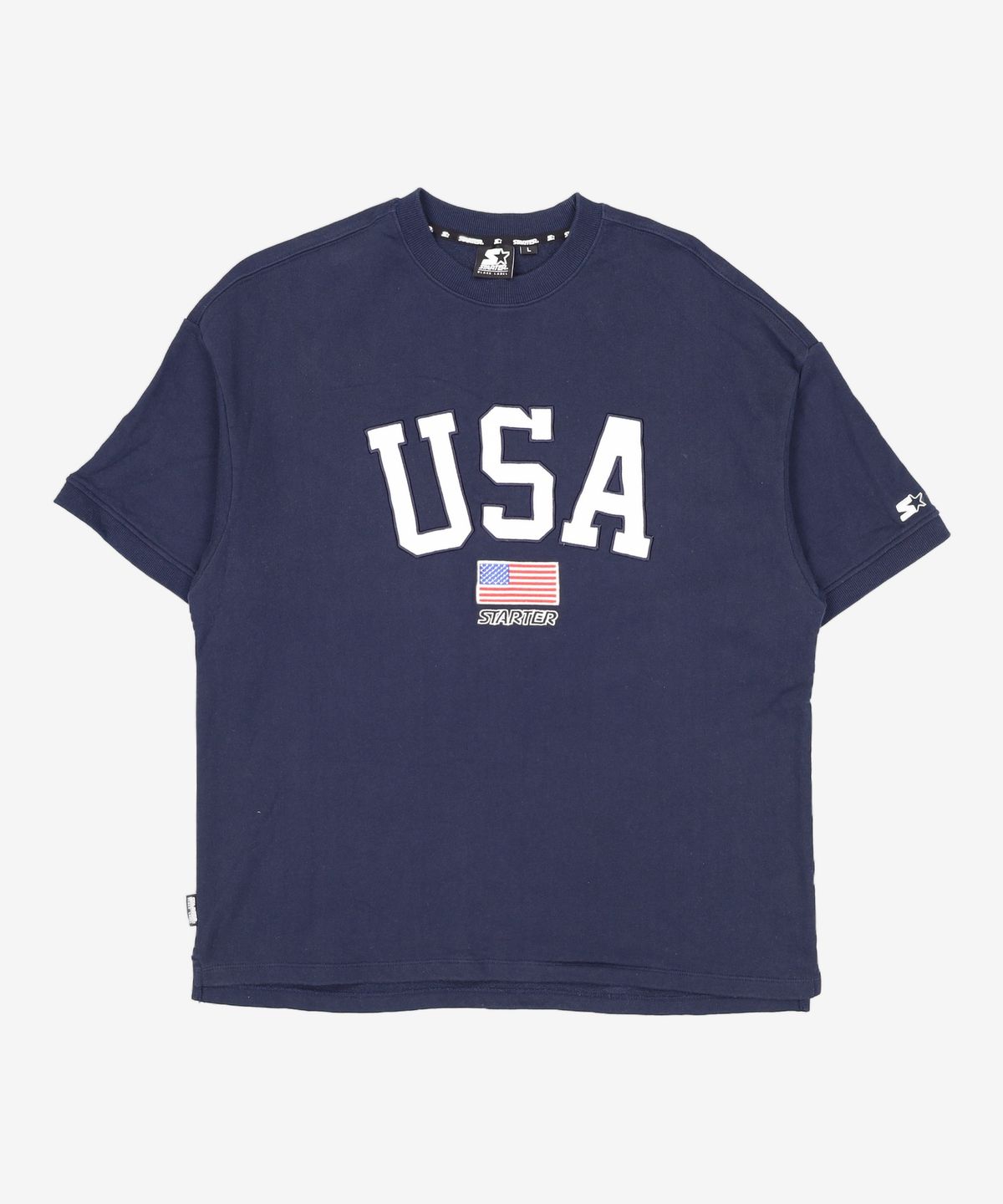 스타터(STARTER) 로고 스 티셔츠 USA LOGO SWEAT T-SHIRT LL