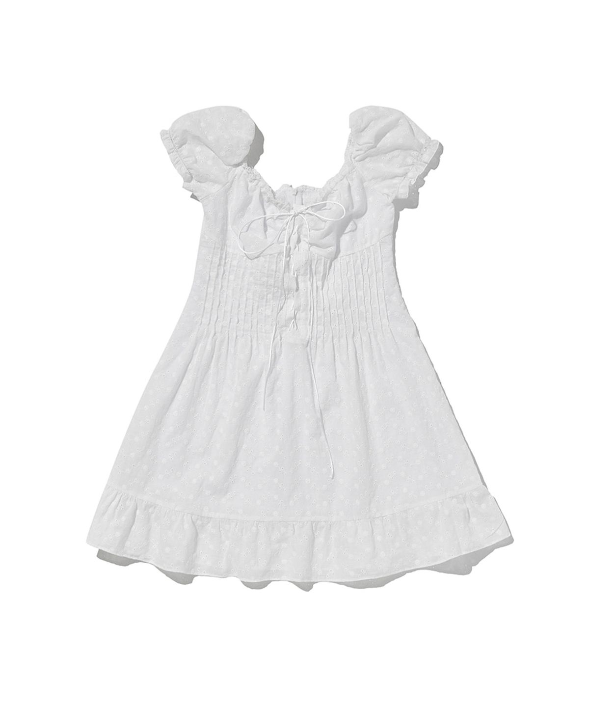 라츠유(LOTSYOU) Bella Dress White