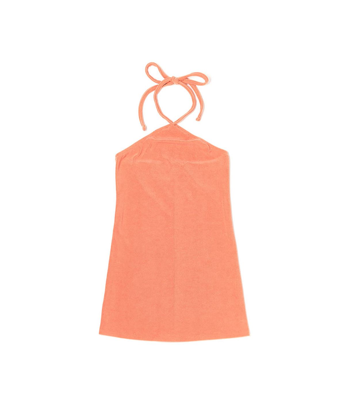 라츠유(LOTSYOU) Terry Dress Orange