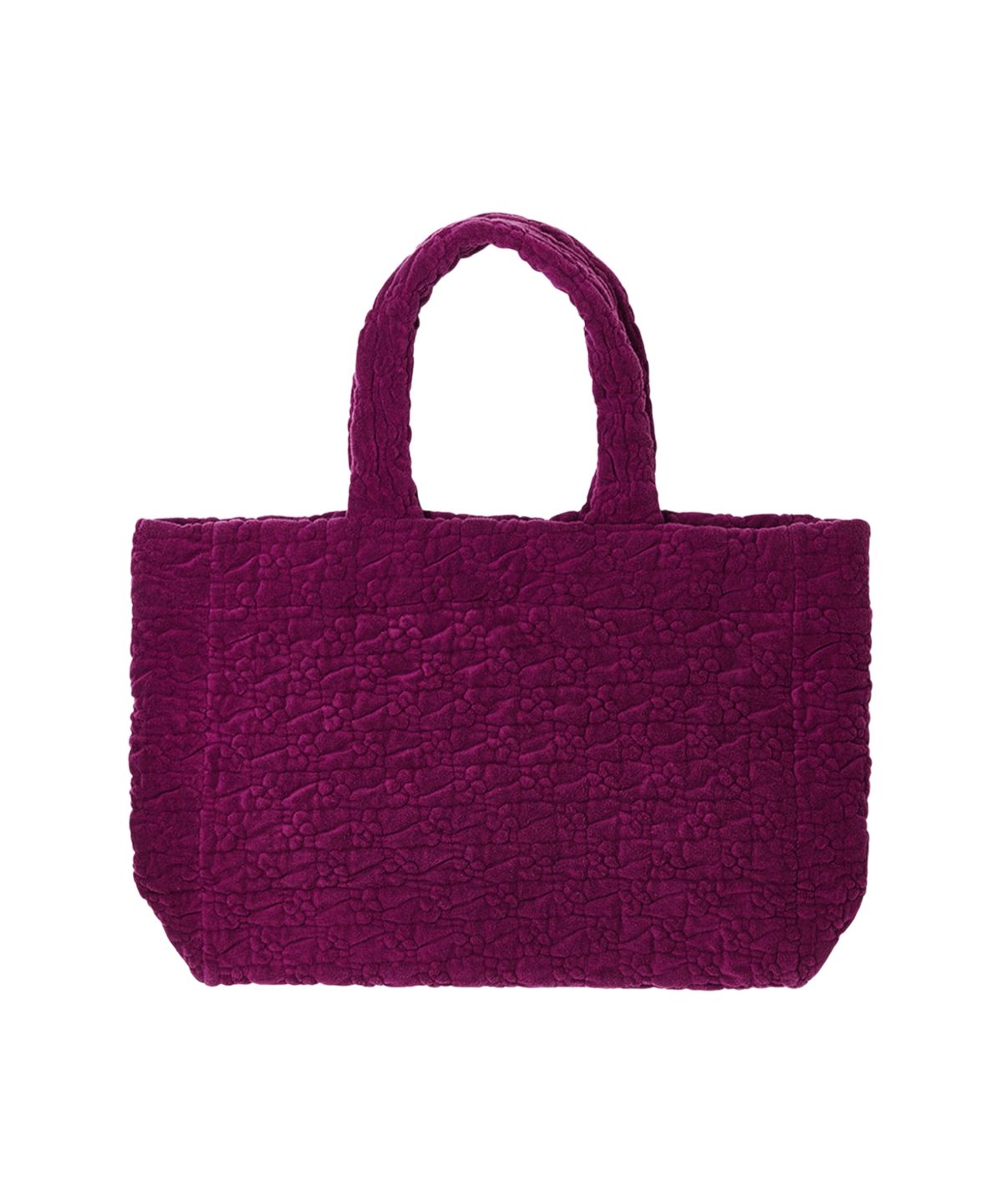 라츠유(LOTSYOU) LOTSYOU_Lots you_X miss sohn Puffy Terry Big-Bag PURPLE