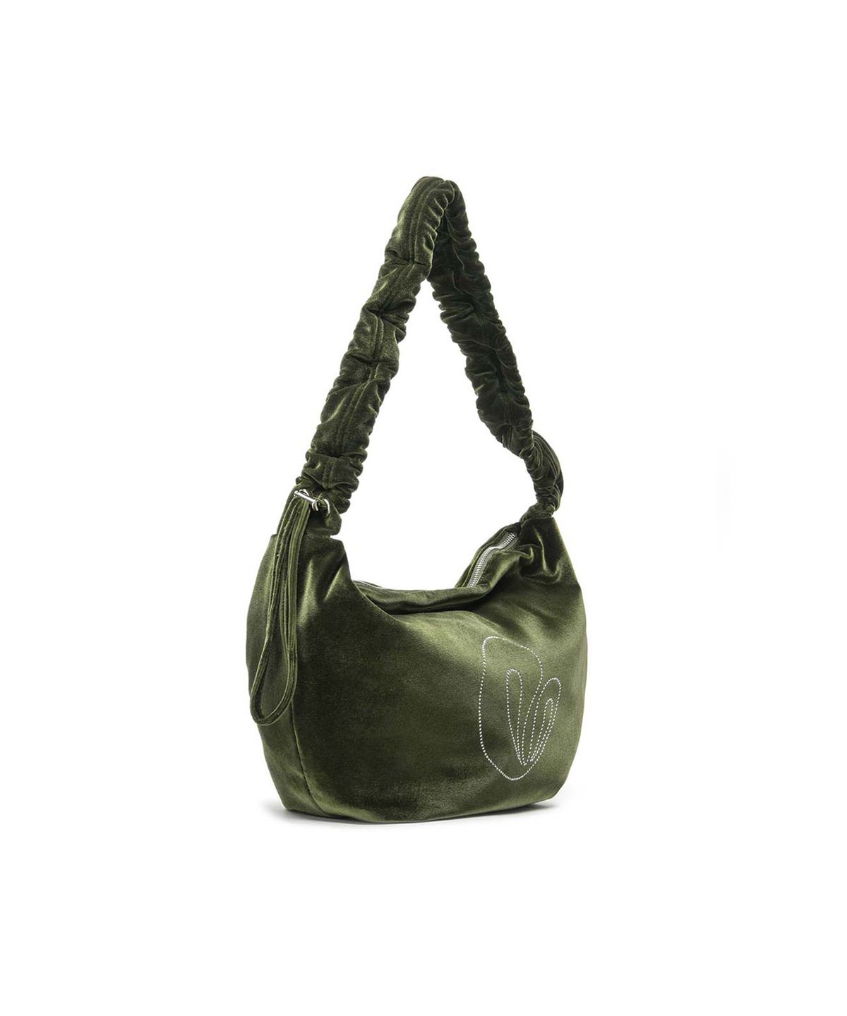 라츠유(LOTSYOU) Barbie Hobo Bag Olive