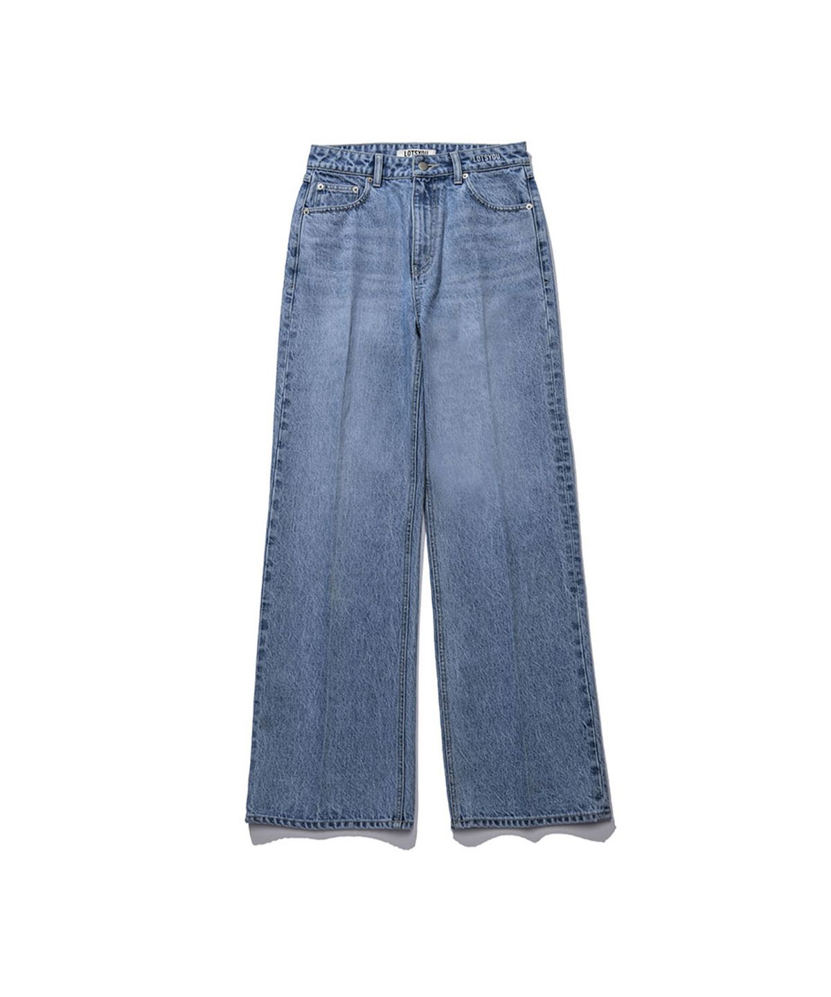 라츠유(LOTSYOU) clueless bootscut denim mid blue