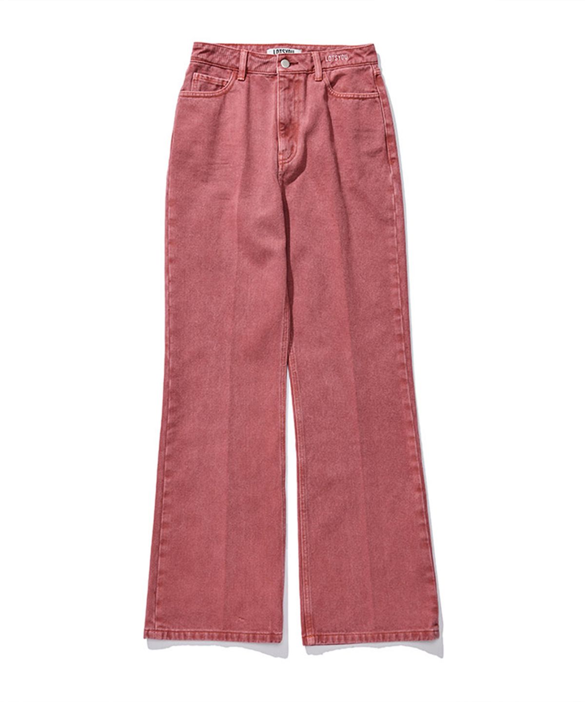 라츠유(LOTSYOU) Boots Cut Red Wshd