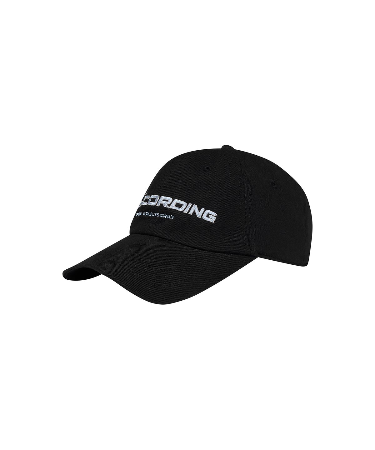 레코딩하우스(RECORDINGHOUSE) 24/7 RECORDING CAP [BLACK]