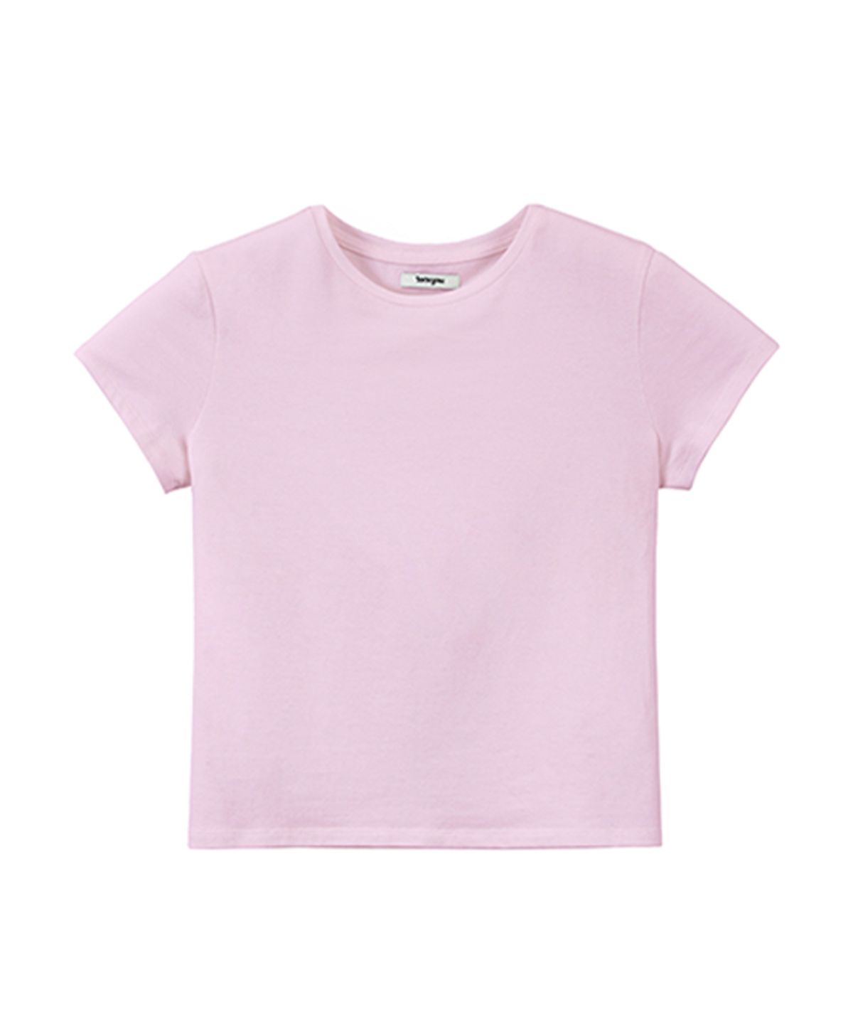 라츠유(LOTSYOU) Basic Color T-shirts Pink