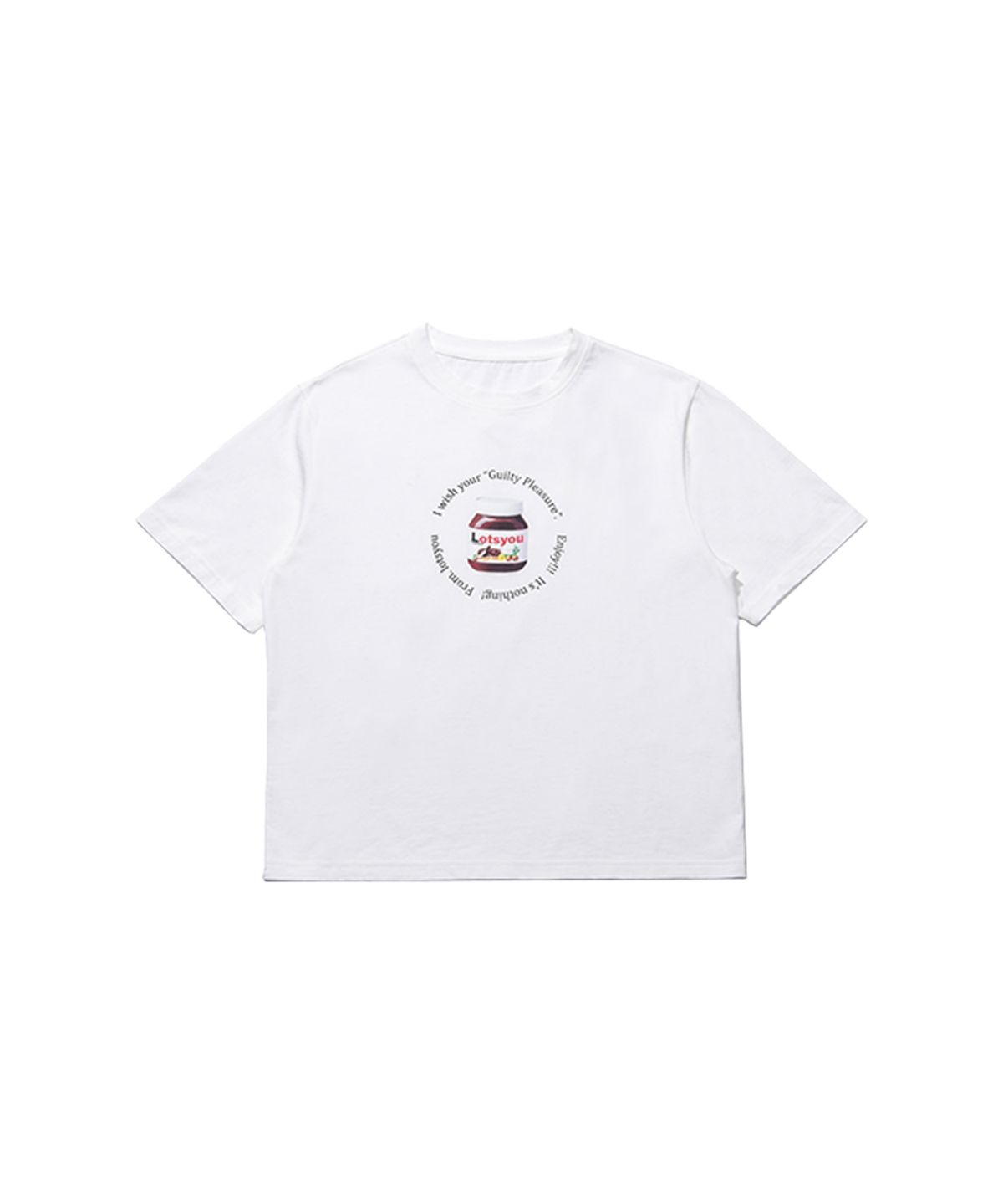 라츠유(LOTSYOU) devils chocolate spread guilty pleasure t-shirt