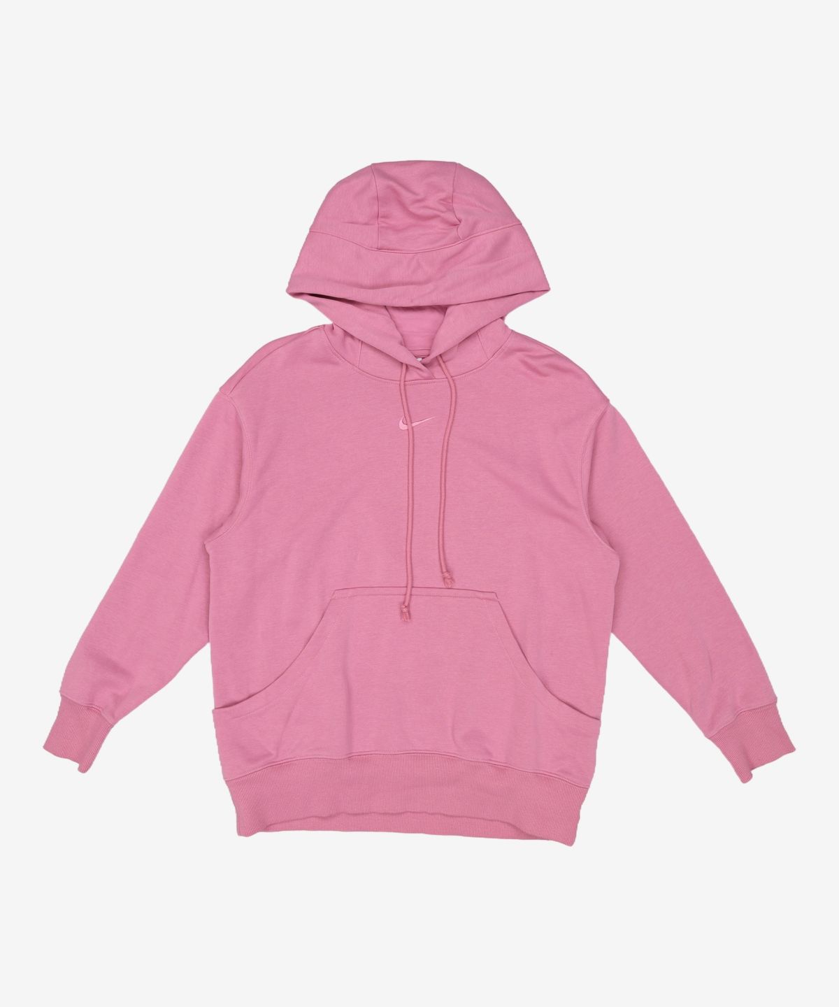 나이키(NIKE) 스포츠웨어 피닉스 플리스 오버사이즈 풀오버 후디 W - 엘리멘탈 핑크:엘리멘탈 핑크 / FZ7197-699 M