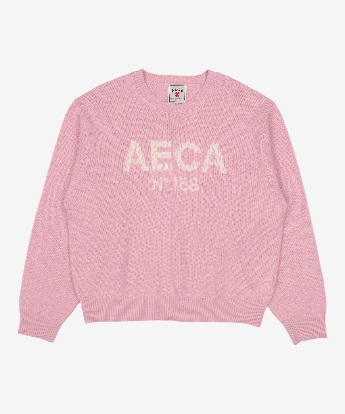에이카화이트(AECA) AECA BIG LOGO WOOL KNIT [7color] L