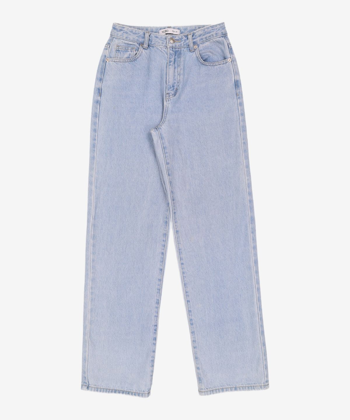 미쏘(MIXXO) 롤업 일자핏 데님 MIWTJC317J 24