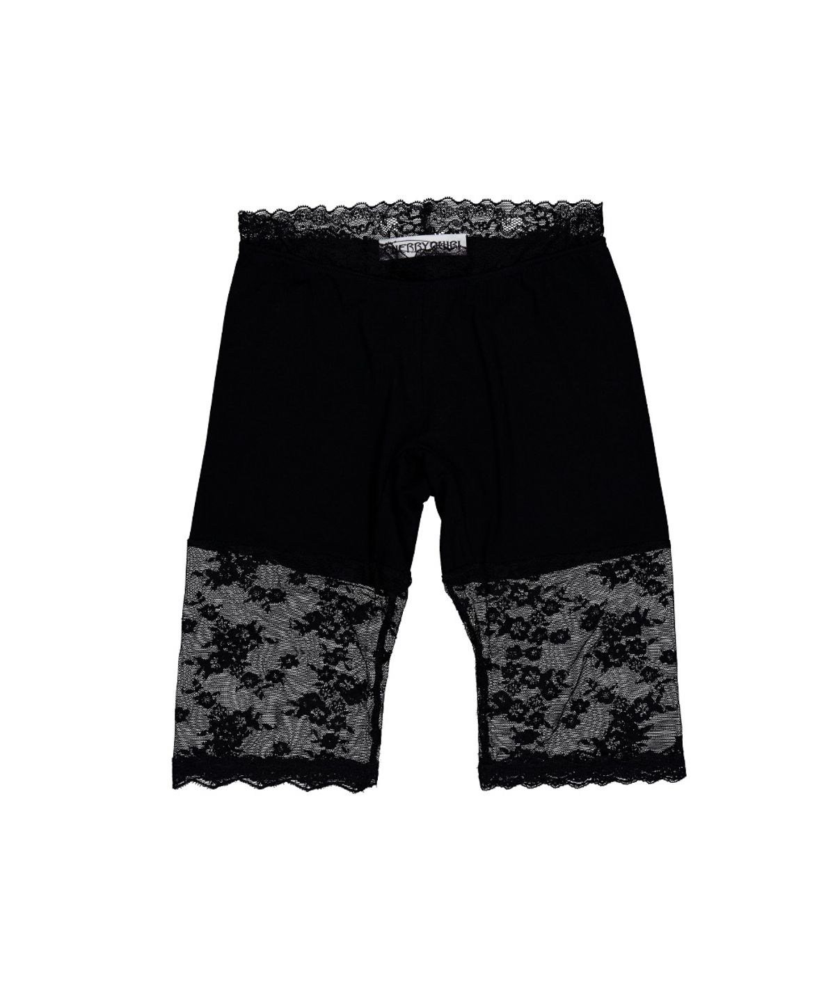 체리퀴리(CHERRYQUIRI) lace half inner pt - black