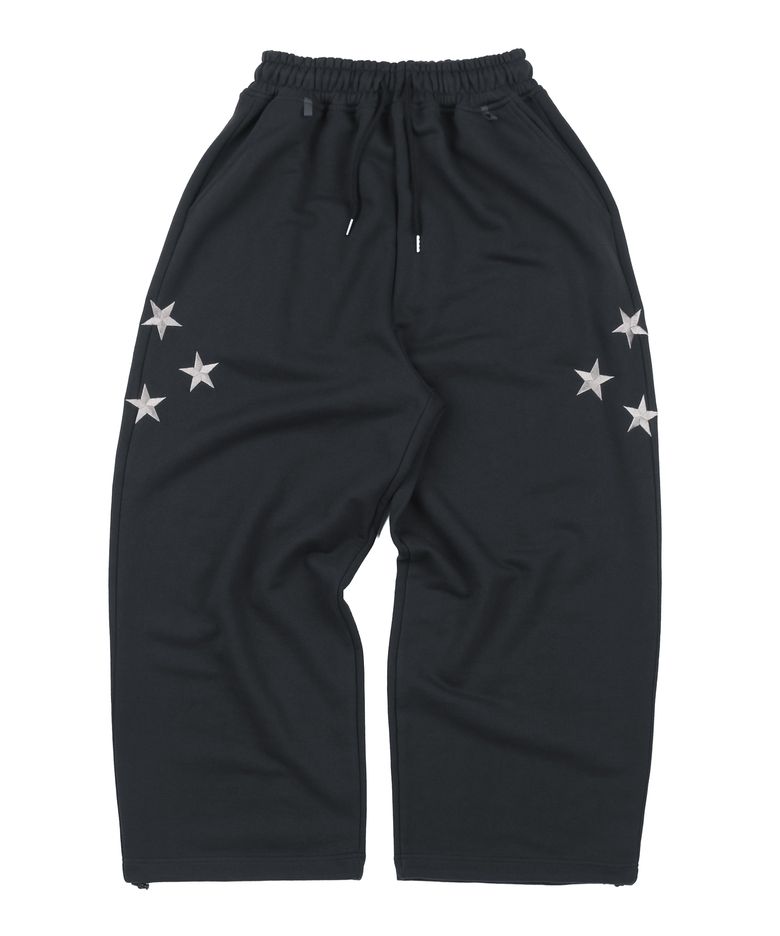 USA Star Flag Sweat Pants [CHARCOAL]