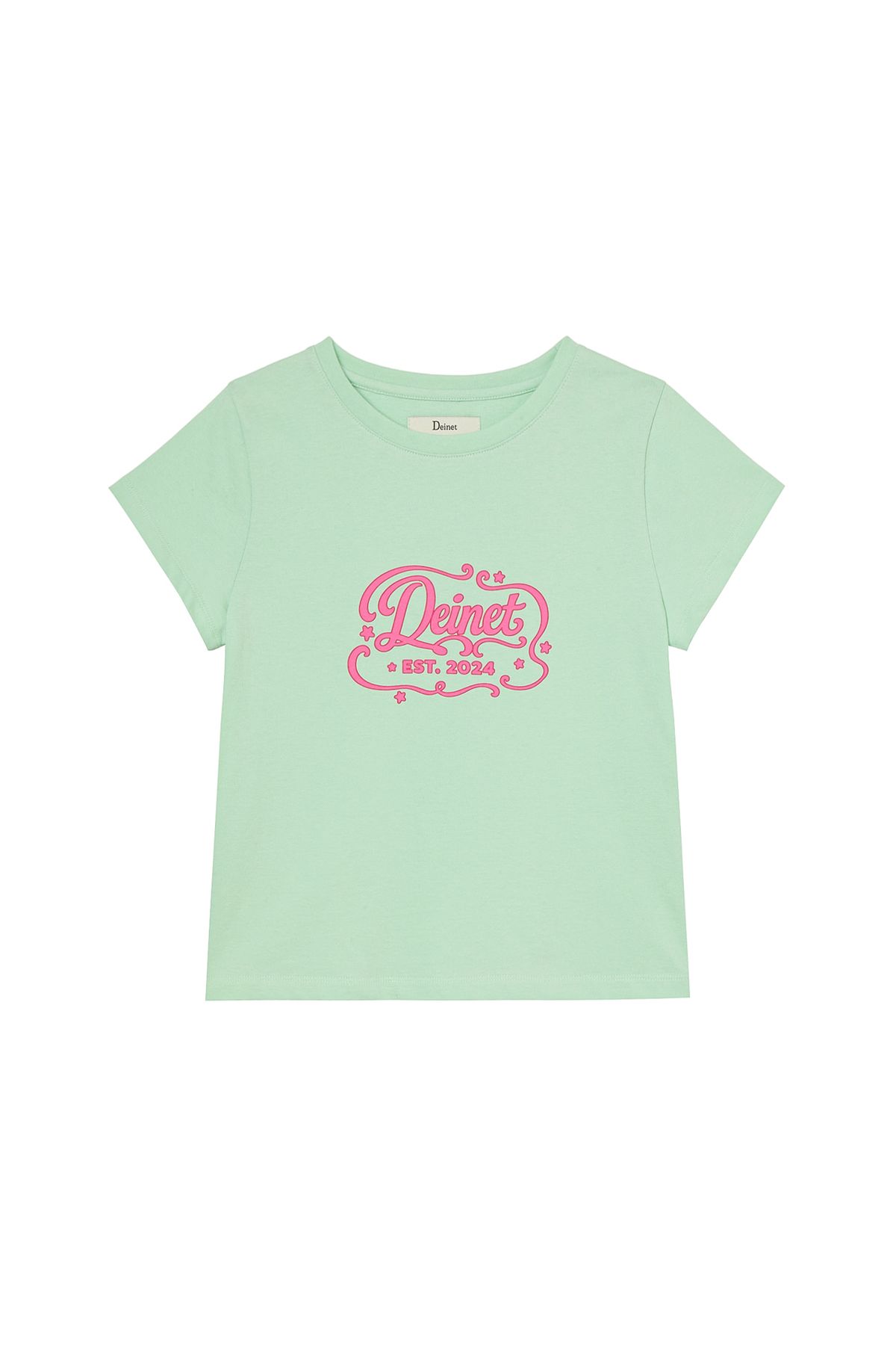 다이닛(DEINET) POP COLOR T-SHIRT IN MINT