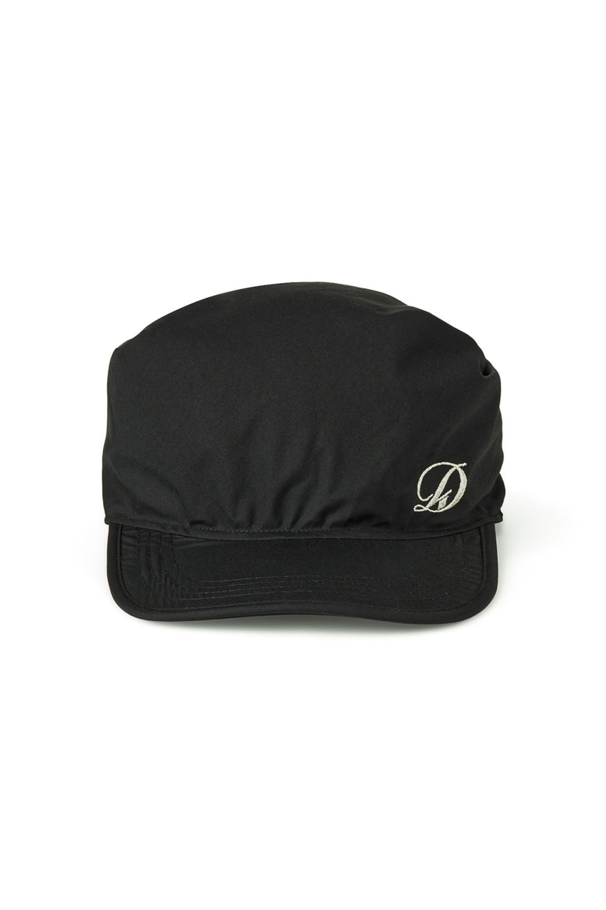 다이닛(DEINET) SCARF LOGO BALL CAP IN BLACK