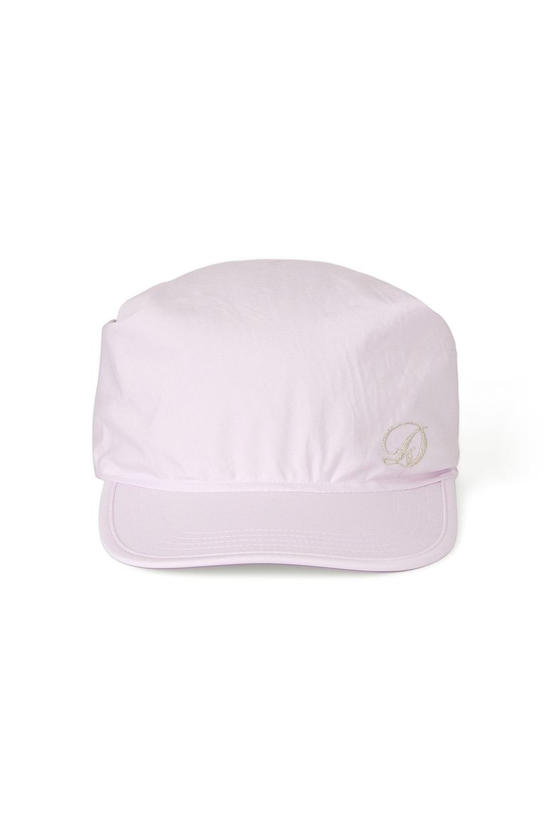 SCARF LOGO BALL CAP IN LIGHT PINK