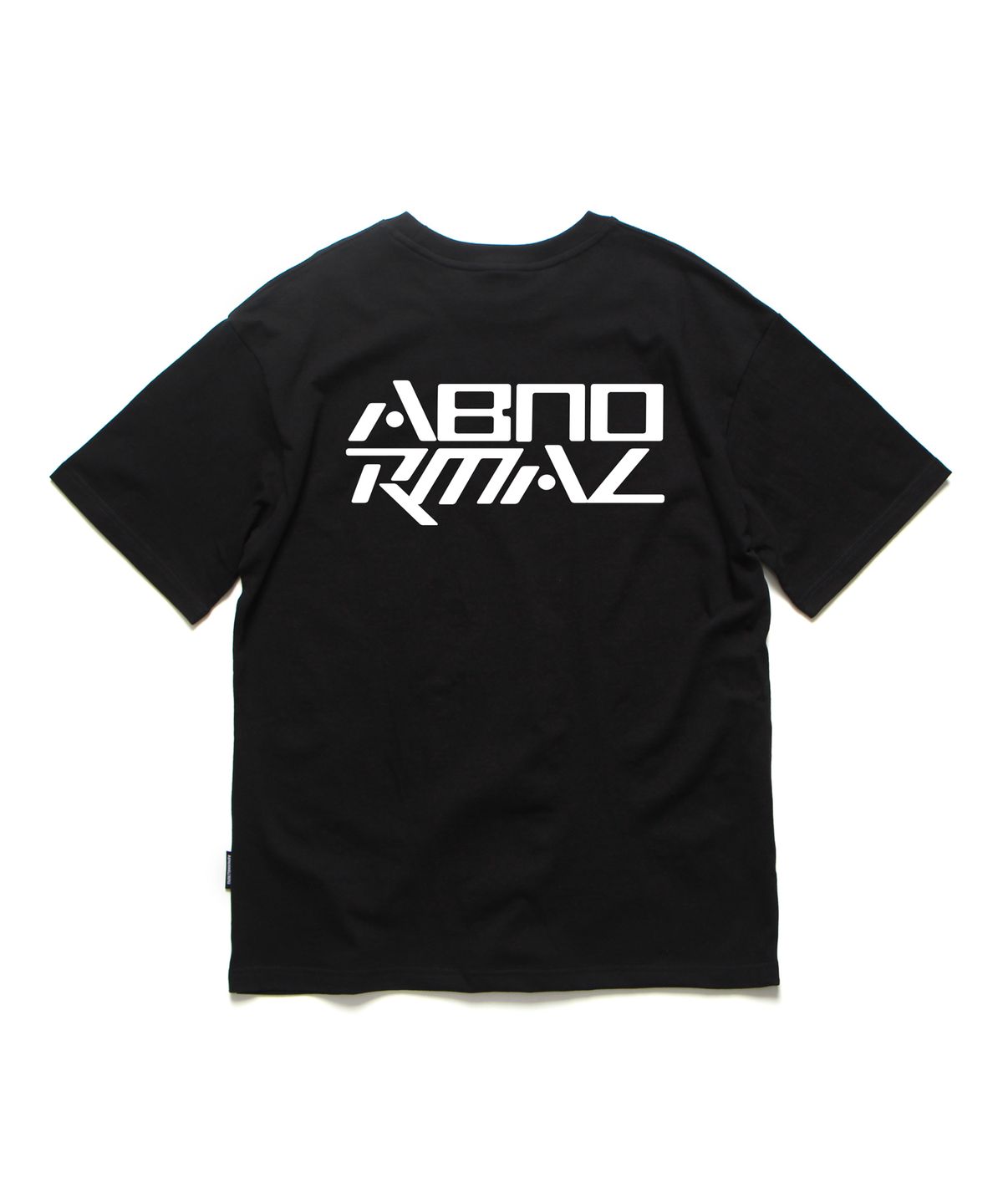 앱놀머씽(ABNORMALTHING) BGS 비치 오버핏 티셔츠 블랙 (BGS BEACH T-SHIRT BLACK)