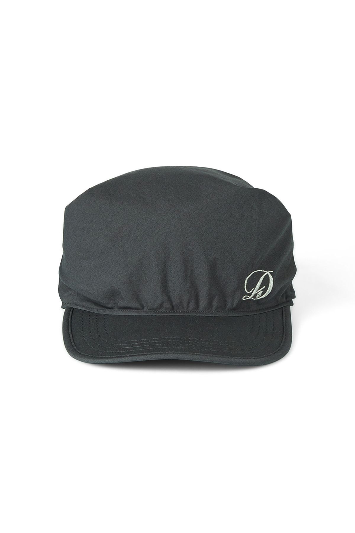 다이닛(DEINET) SCARF LOGO BALL CAP IN DARK GREY