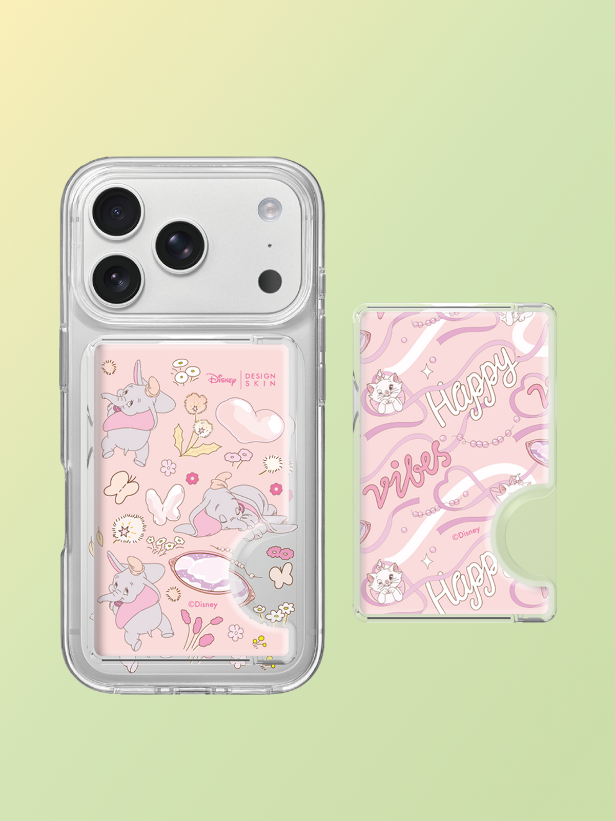 디자인스킨(DESIGNSKIN) [그래픽마켓] 맥세이프 에폭시 카드 포켓-블러썸