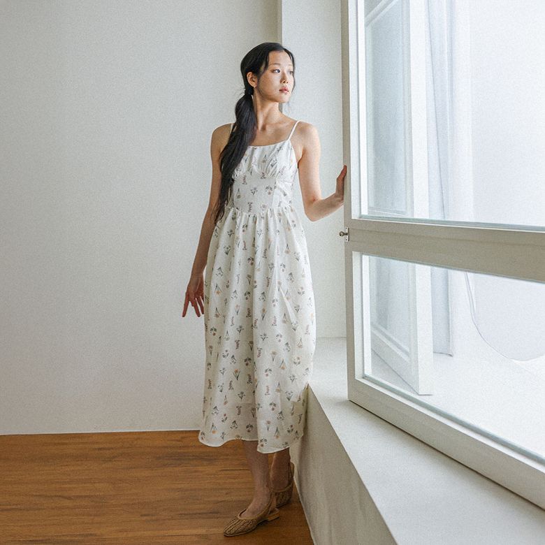 LS_Romantic flower slip dress_IVORY