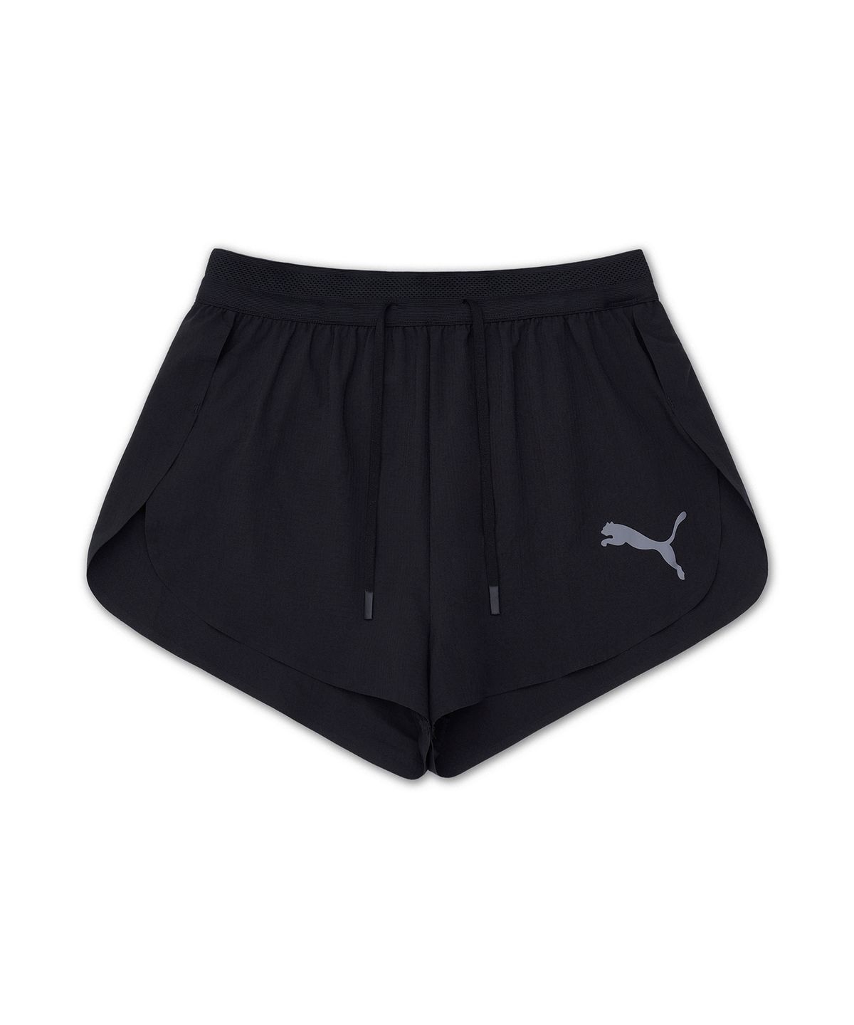 푸마(PUMA) 라이트스피드 울트라위브 2인치 스플릿 쇼츠 여성 - 블랙 / 528434-01