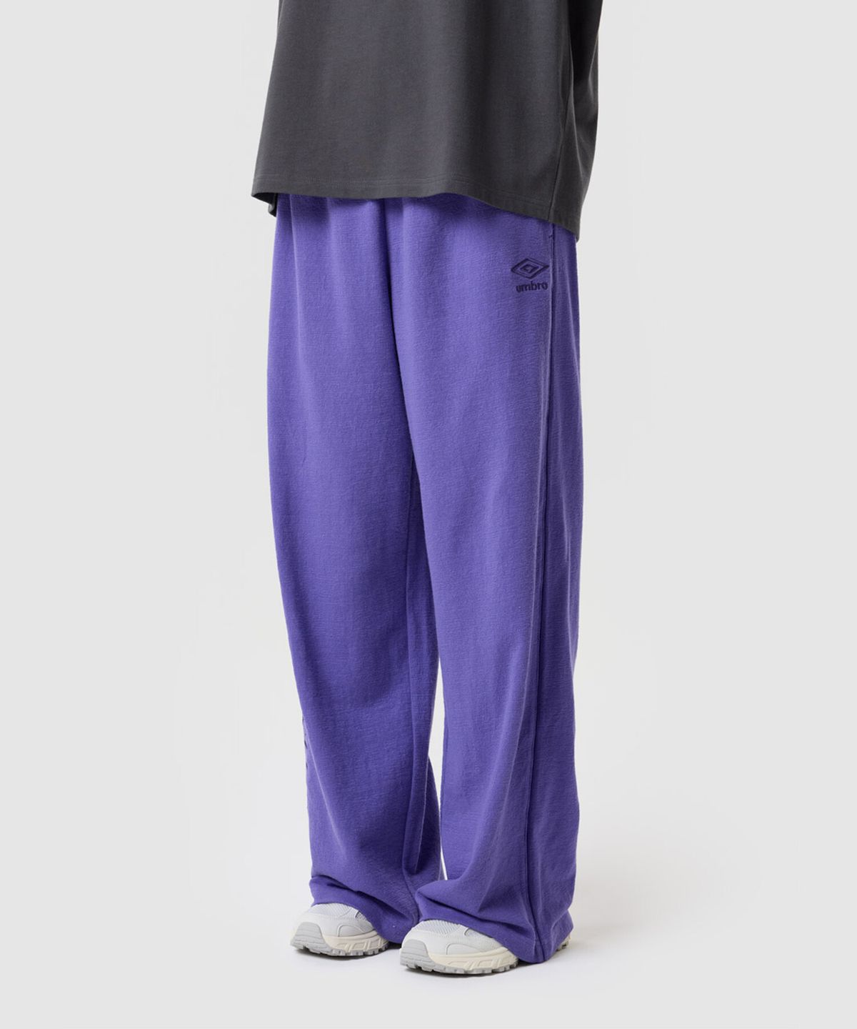 엄브로(UMBRO) 90 테리 스트레이트 팬츠 퍼플 UR311CFP71