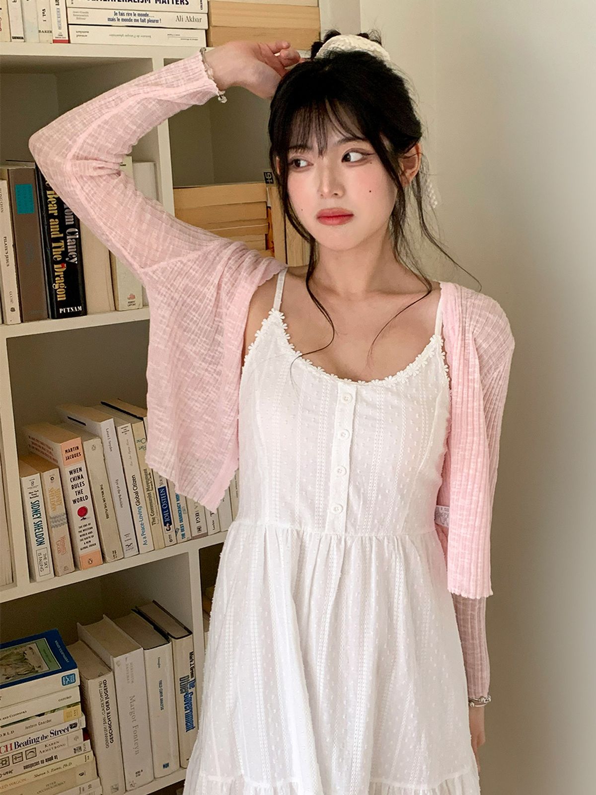쿨키튼(KOOLKITTEN) 선데이 썸머 시어 가디건 5colors
