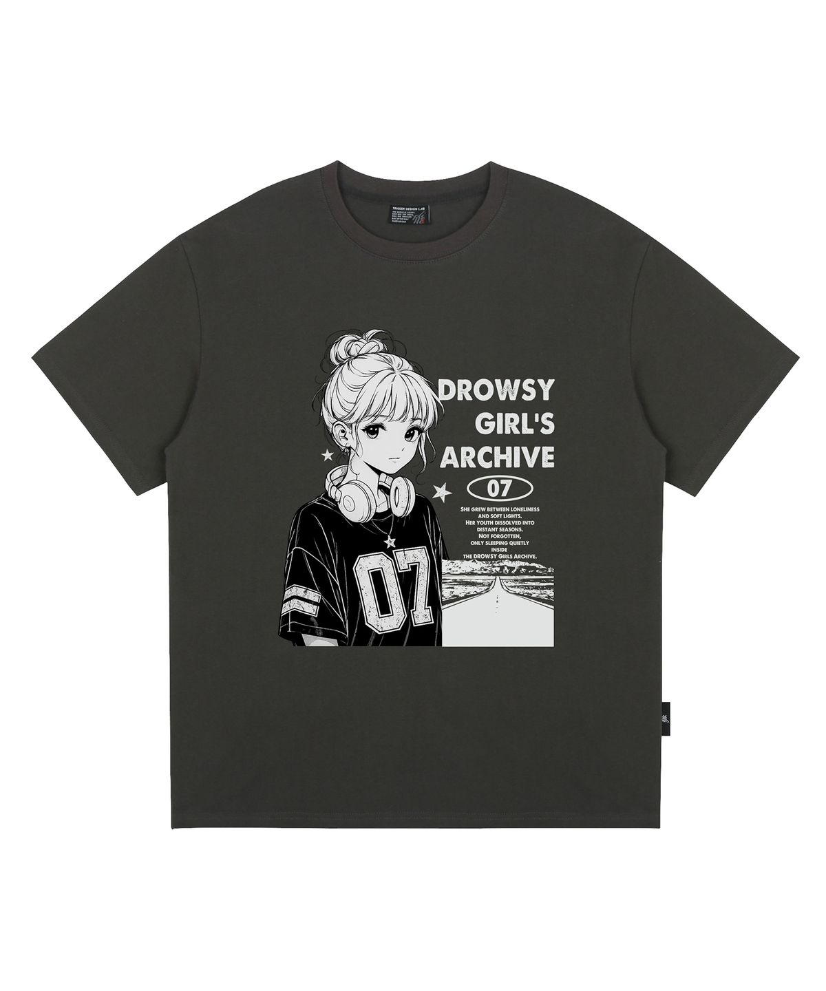 드로우시(DROWSY) DW 07 GIRLS 반팔티셔츠 4color