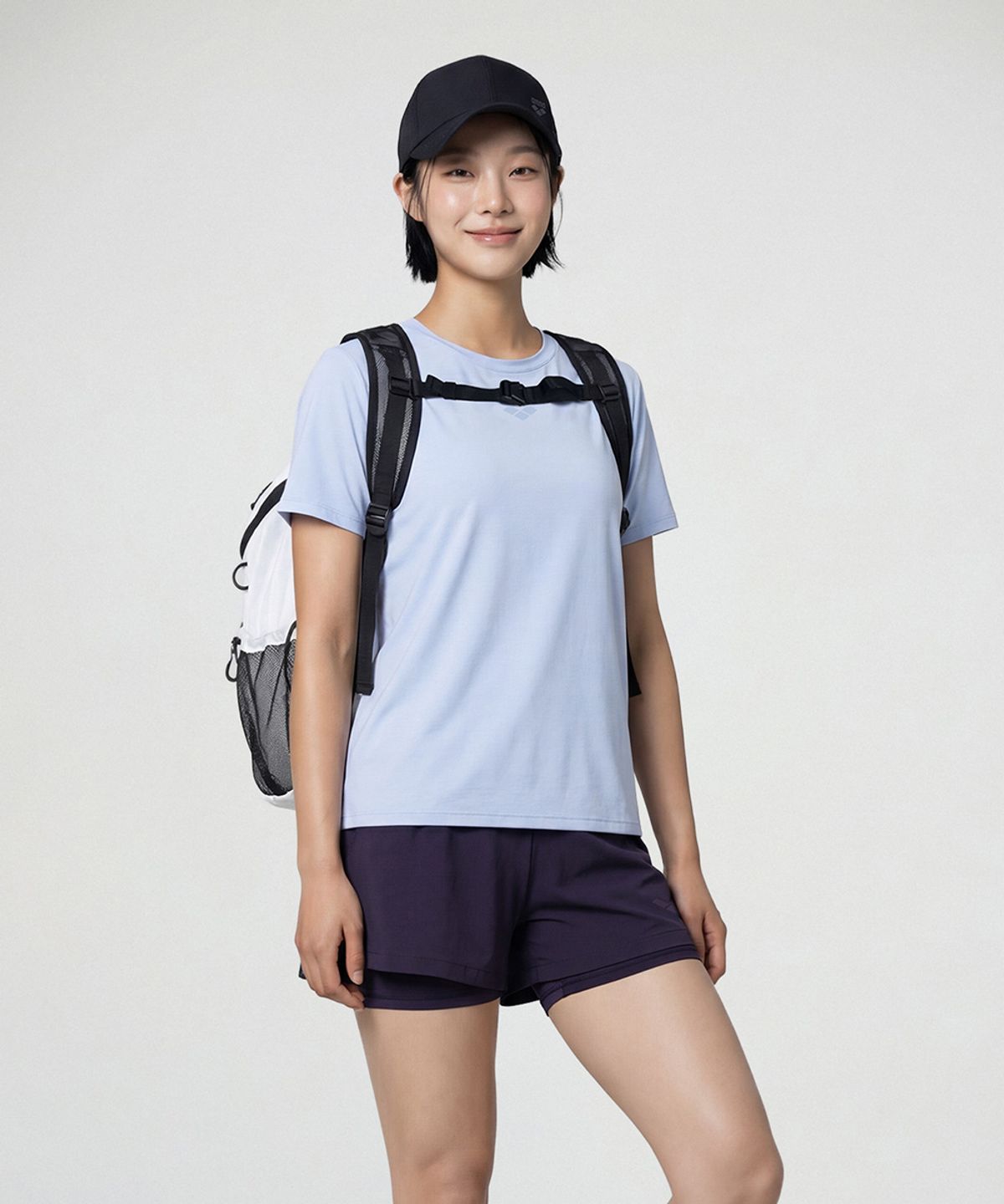 아레나(ARENA) 아이스핏 여성 숏슬리브 래쉬가드 A6BL1QR18LPL