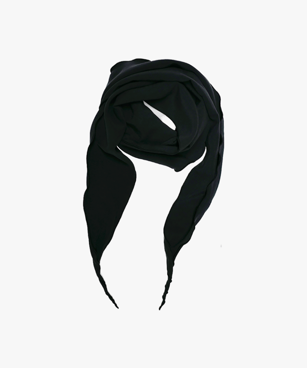 파버(FABEUR) CROISSANT SCARF (BLACK)