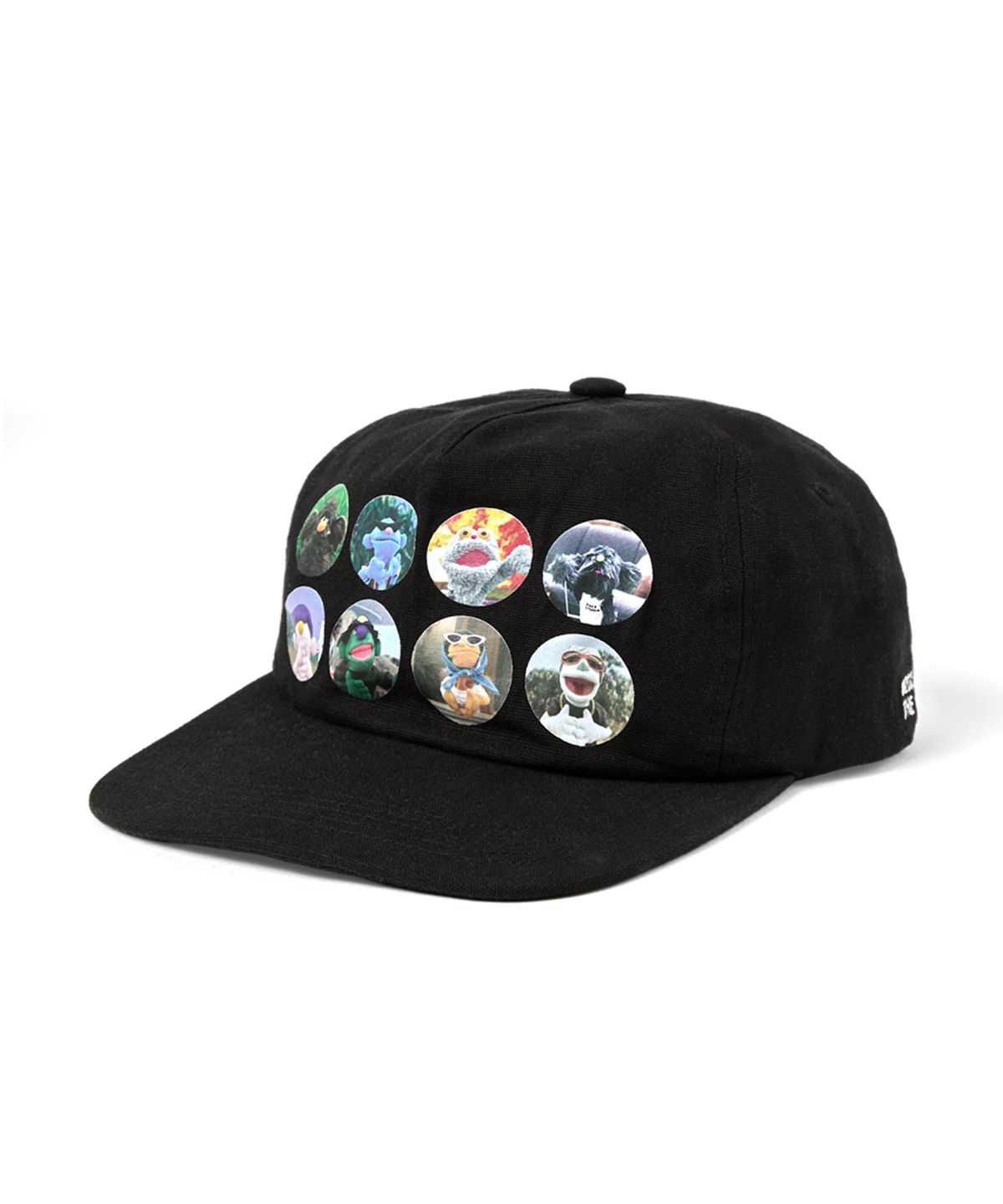 예스아이씨(YESEYESEE) Kidding Heads Cap Black