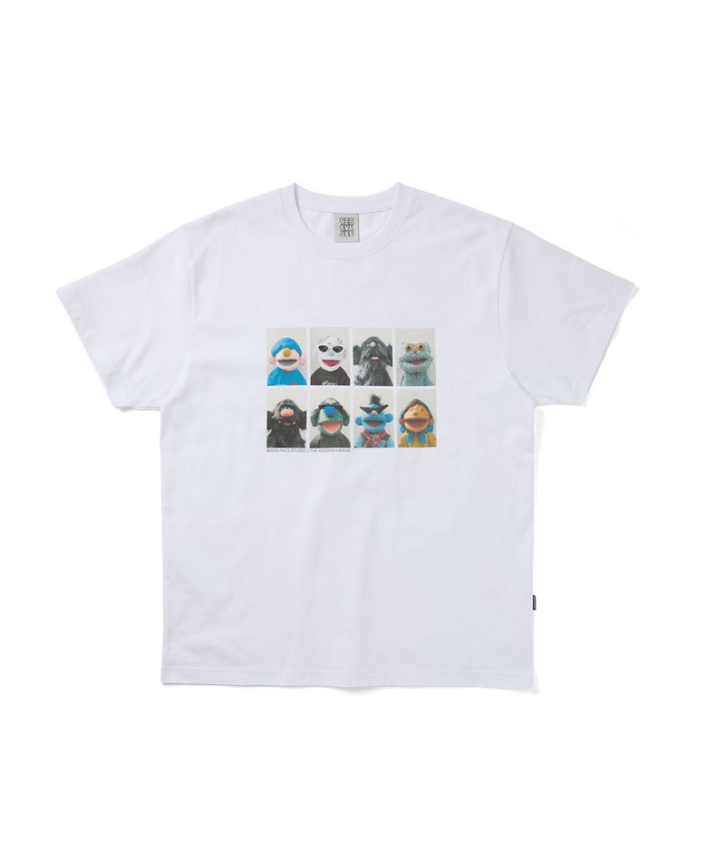 The Kidding Heads Frame Tee White